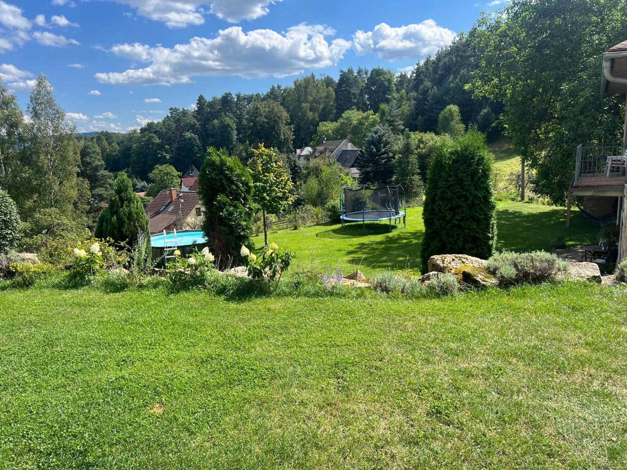 Ubytovani Na Cechach Decin Bagian luar foto